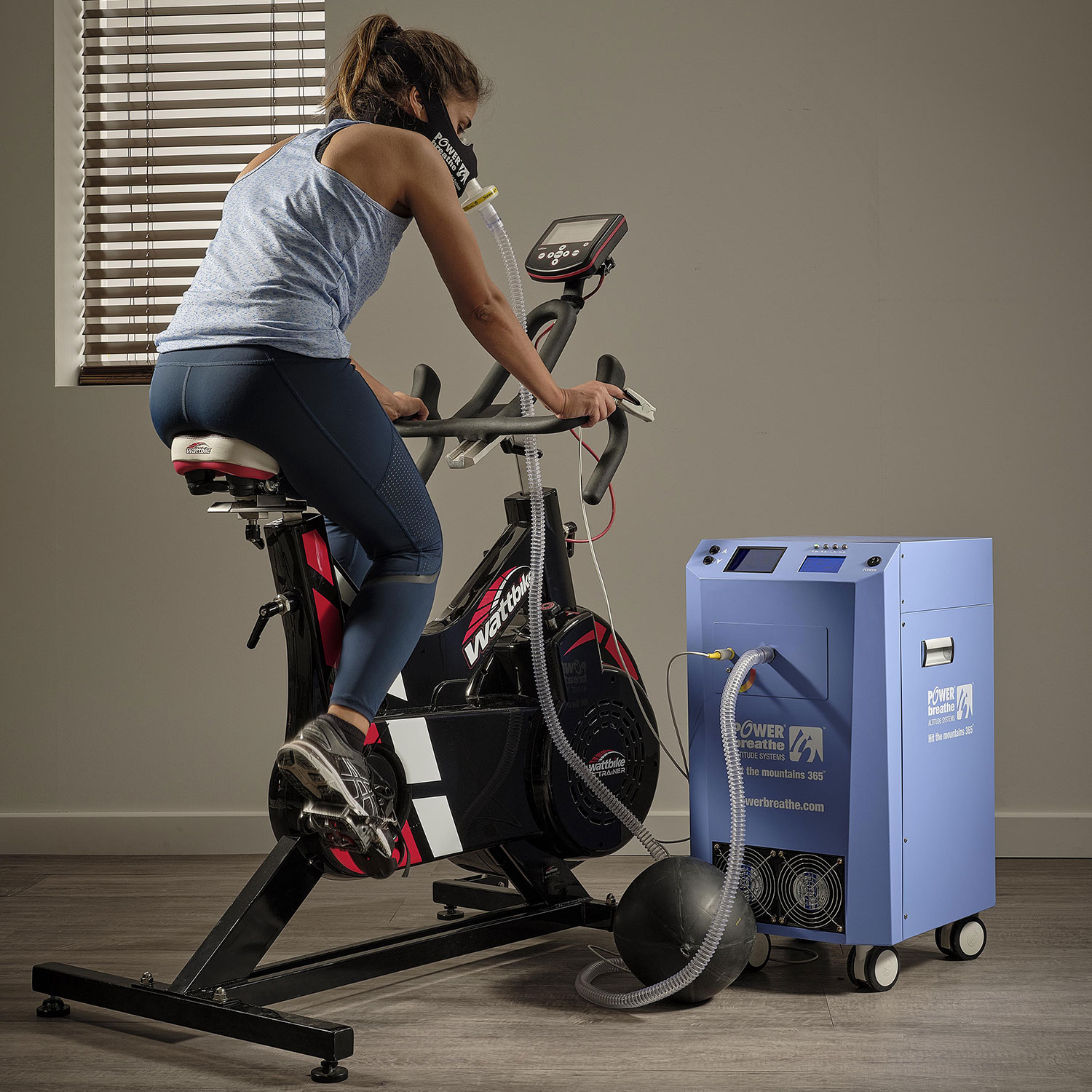 PBAES Pro com bicicleta de treinamento