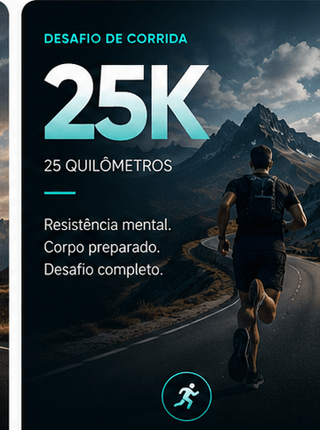 Desafio de corrida Performar 25K